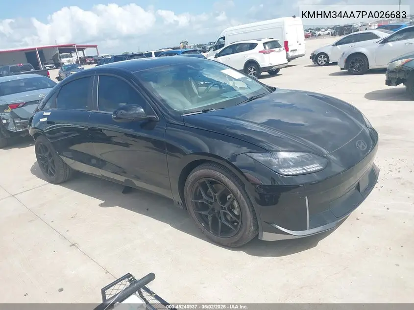 2023 Hyundai Ioniq 6 Sel VIN: KMHM34AA7PA026683 Lot: 45240937