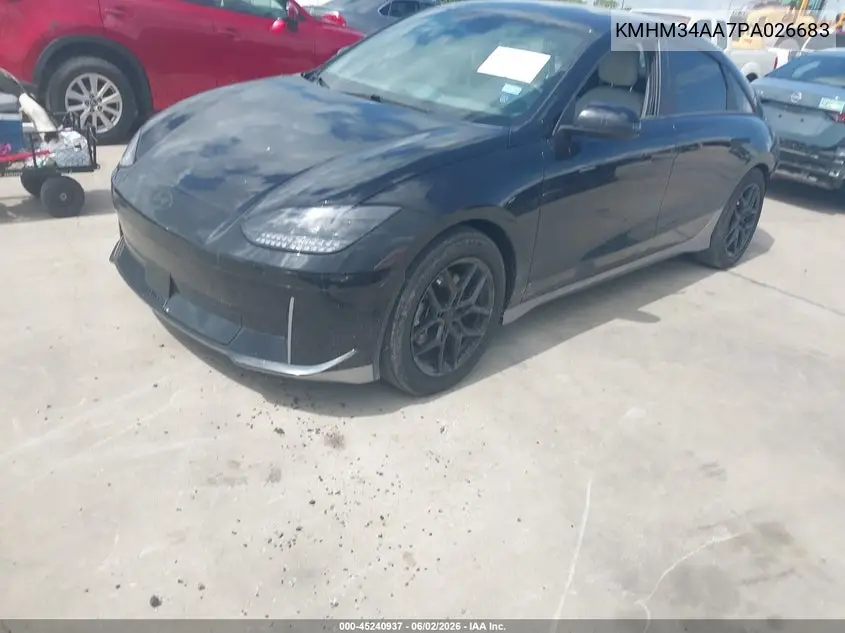 2023 Hyundai Ioniq 6 Sel VIN: KMHM34AA7PA026683 Lot: 45240937