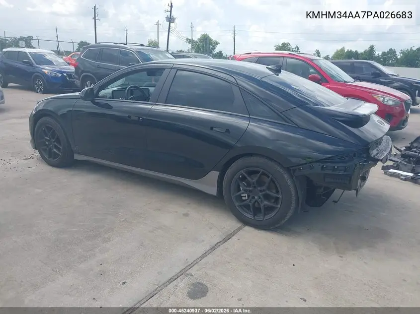 2023 Hyundai Ioniq 6 Sel VIN: KMHM34AA7PA026683 Lot: 45240937