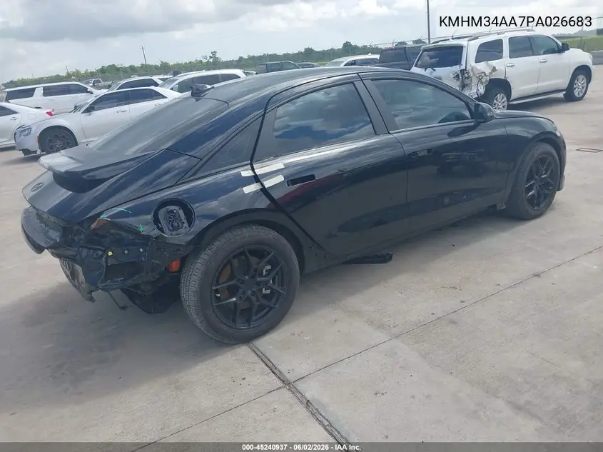2023 Hyundai Ioniq 6 Sel VIN: KMHM34AA7PA026683 Lot: 45240937