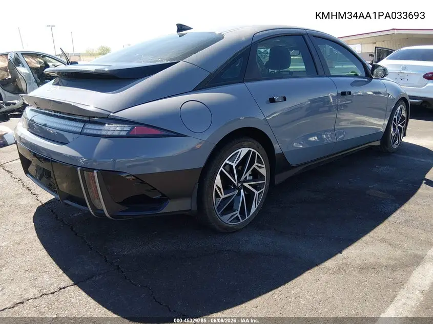 2023 Hyundai Ioniq 6 Sel VIN: KMHM34AA1PA033693 Lot: 45329785