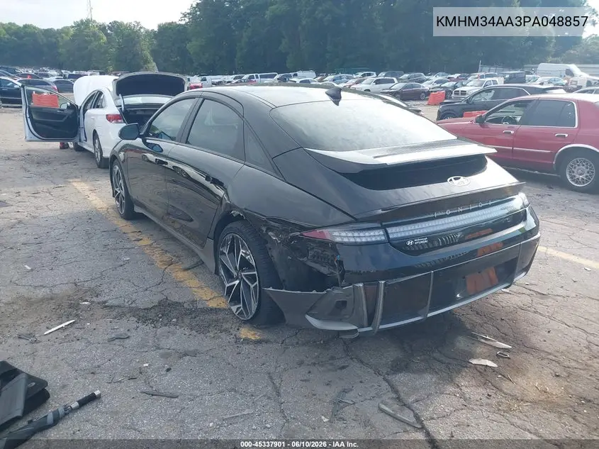 2023 Hyundai Ioniq 6 Sel VIN: KMHM34AA3PA048857 Lot: 45337901