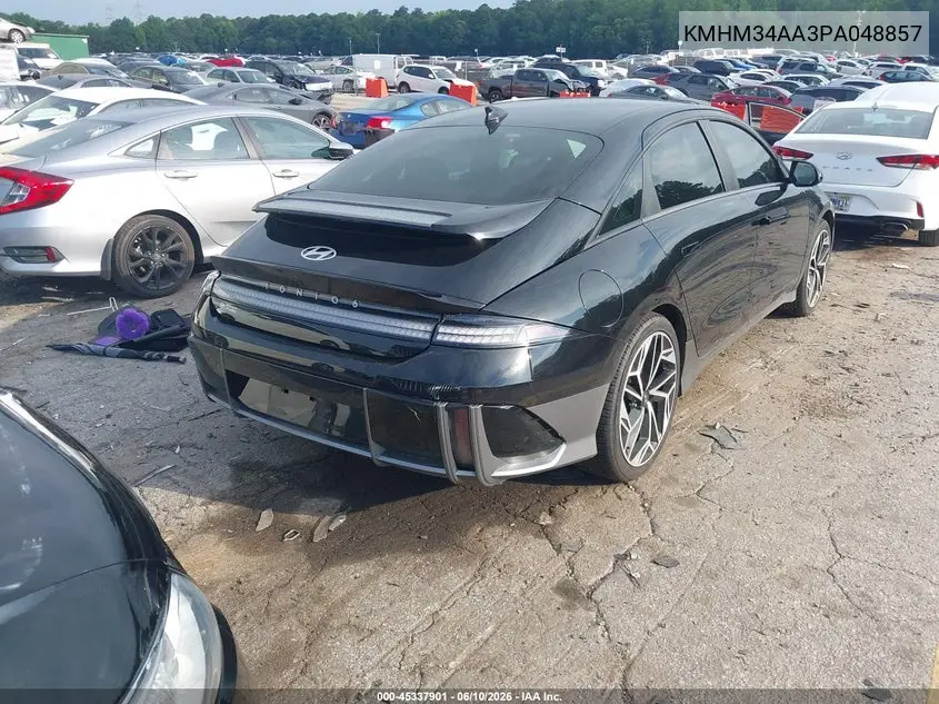2023 Hyundai Ioniq 6 Sel VIN: KMHM34AA3PA048857 Lot: 45337901