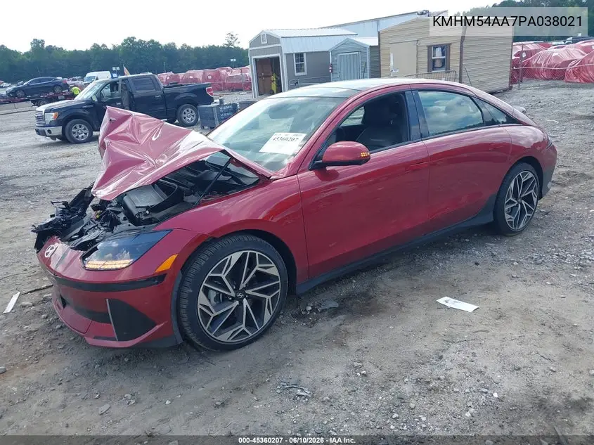 2023 Hyundai Ioniq 6 Limited VIN: KMHM54AA7PA038021 Lot: 45360207