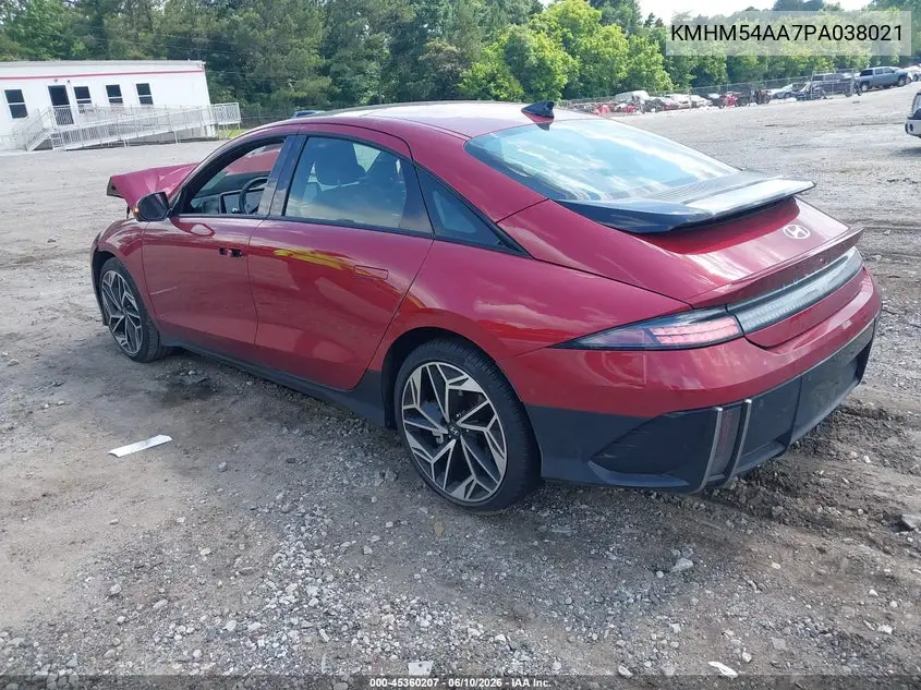 2023 Hyundai Ioniq 6 Limited VIN: KMHM54AA7PA038021 Lot: 45360207