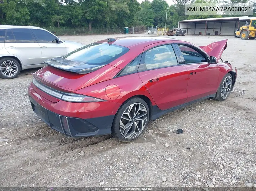 2023 Hyundai Ioniq 6 Limited VIN: KMHM54AA7PA038021 Lot: 45360207