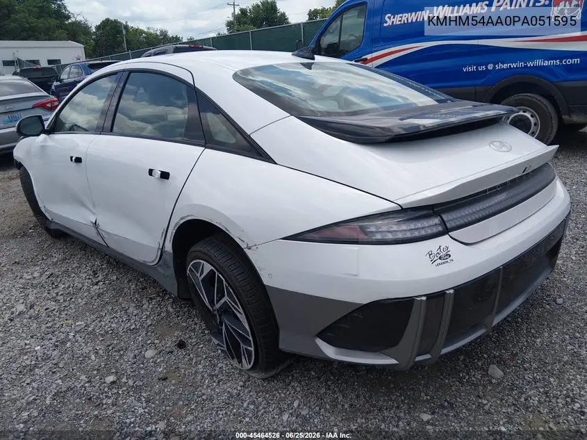 2023 Hyundai Ioniq 6 Limited VIN: KMHM54AA0PA051595 Lot: 45464526