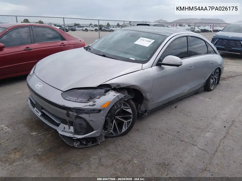 2023 Hyundai Ioniq 6 Limited VIN: KMHM54AA7PA026175 Lot: 45477588