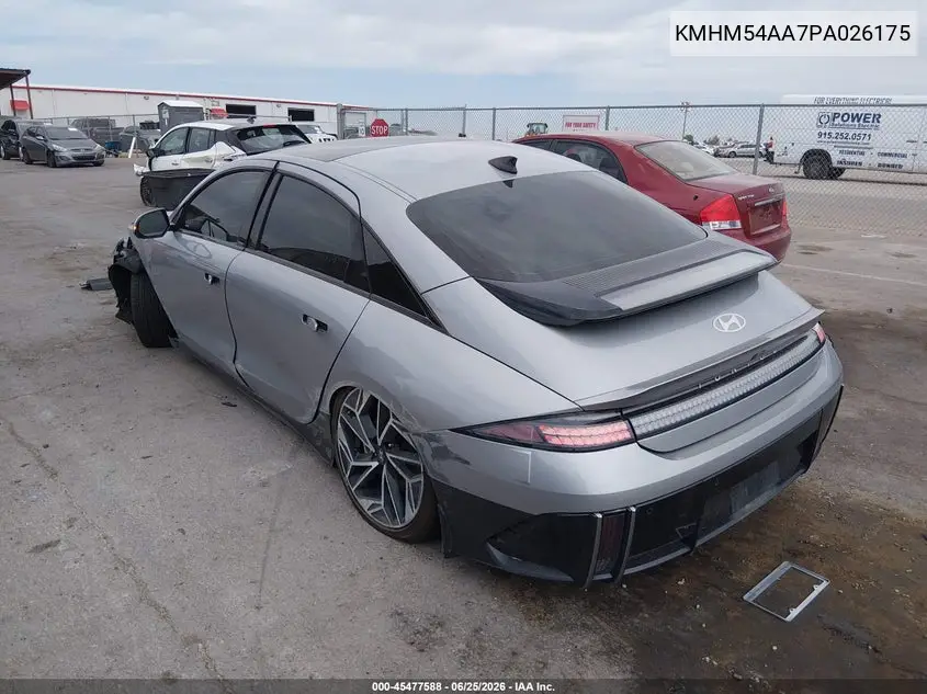 2023 Hyundai Ioniq 6 Limited VIN: KMHM54AA7PA026175 Lot: 45477588