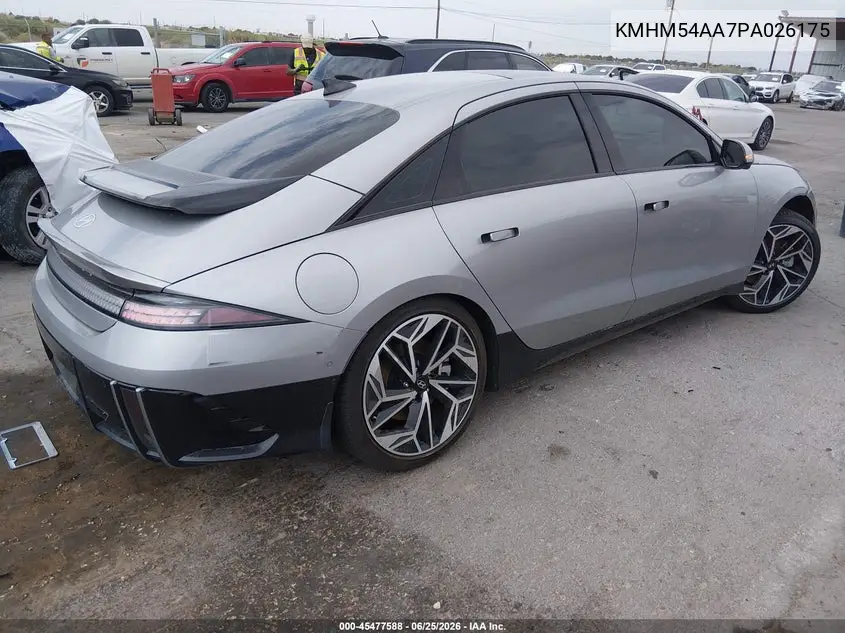 2023 Hyundai Ioniq 6 Limited VIN: KMHM54AA7PA026175 Lot: 45477588