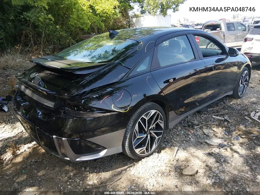 2023 Hyundai Ioniq 6 Sel VIN: KMHM34AA5PA048746 Lot: 45515490