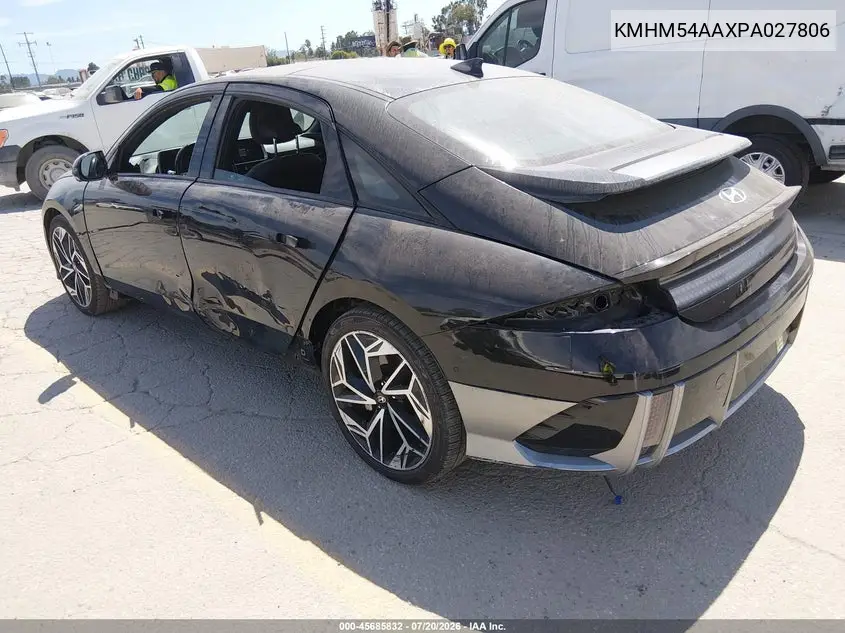 2023 Hyundai Ioniq 6 Limited VIN: KMHM54AAXPA027806 Lot: 45685832