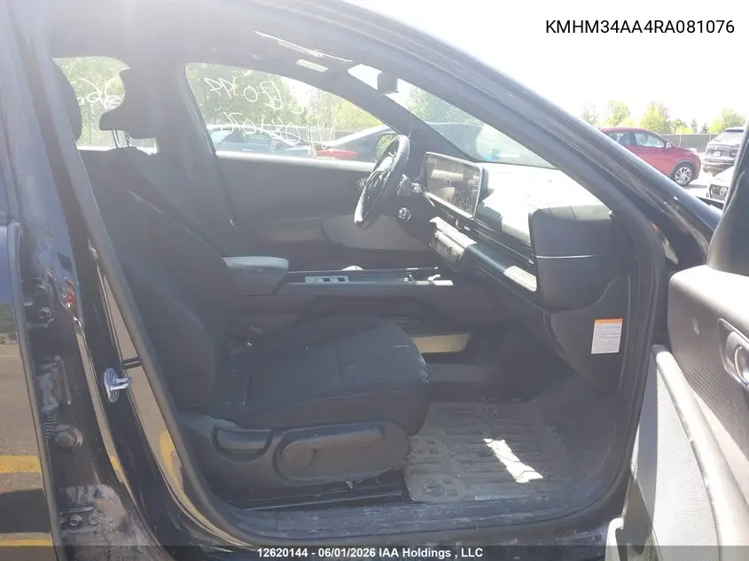 2024 Hyundai Ioniq 6 Preferred Long Range VIN: KMHM34AA4RA081076 Lot: 12620144