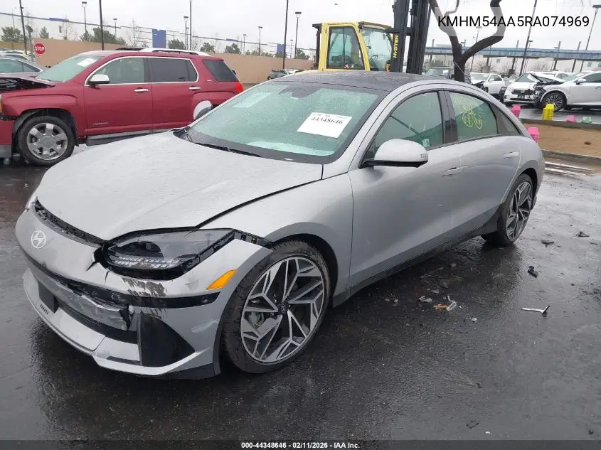 2024 Hyundai Ioniq 6 Limited VIN: KMHM54AA5RA074969 Lot: 44348646