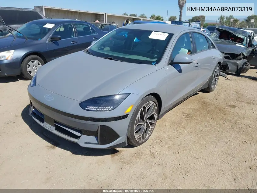 2024 Hyundai Ioniq 6 Sel VIN: KMHM34AA8RA073319 Lot: 45163530