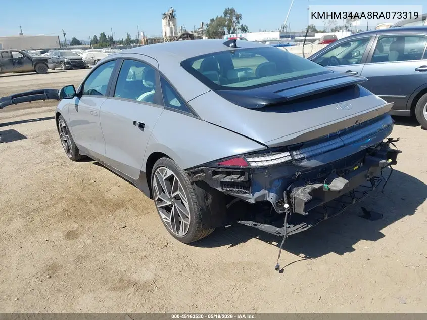 2024 Hyundai Ioniq 6 Sel VIN: KMHM34AA8RA073319 Lot: 45163530