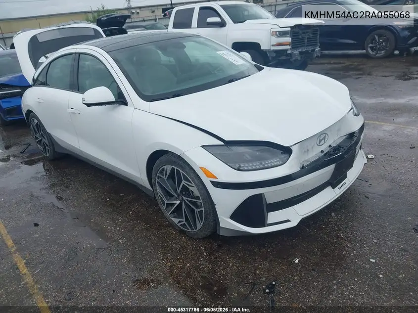 2024 Hyundai Ioniq 6 Limited VIN: KMHM54AC2RA055068 Lot: 45317786