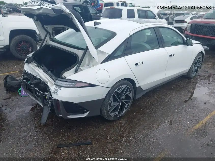 2024 Hyundai Ioniq 6 Limited VIN: KMHM54AC2RA055068 Lot: 45317786