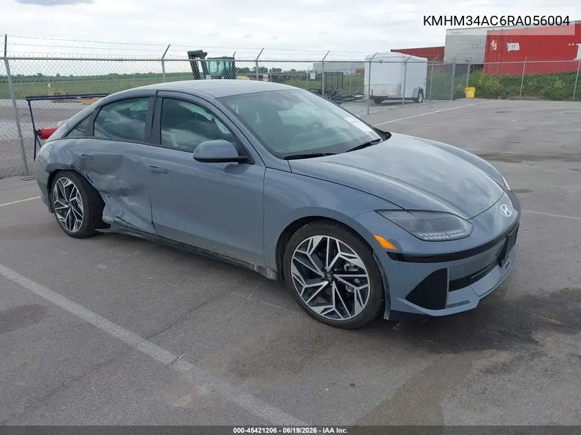 2024 Hyundai Ioniq 6 Sel VIN: KMHM34AC6RA056004 Lot: 45421206