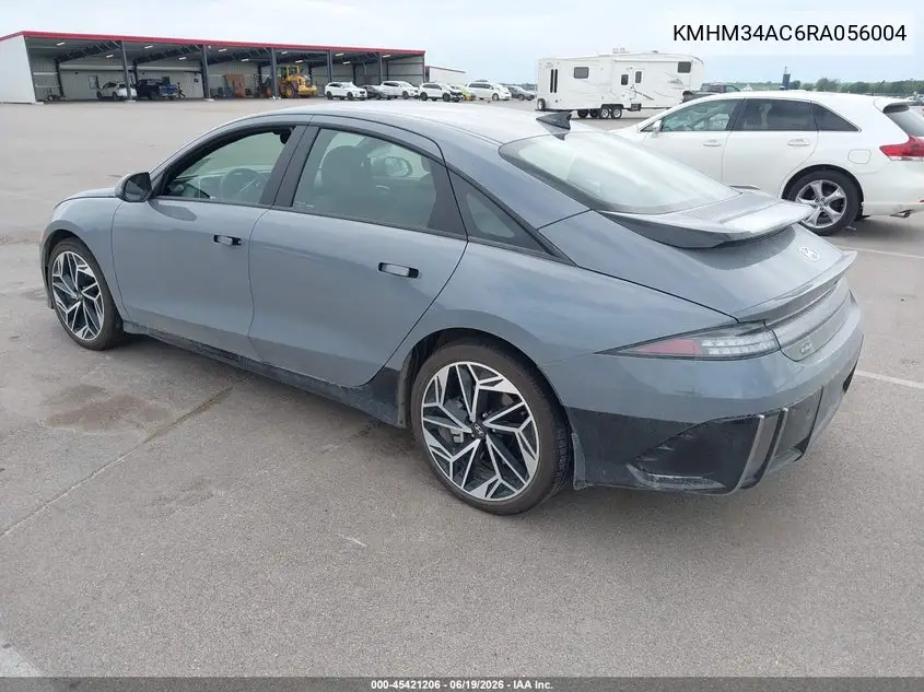 2024 Hyundai Ioniq 6 Sel VIN: KMHM34AC6RA056004 Lot: 45421206