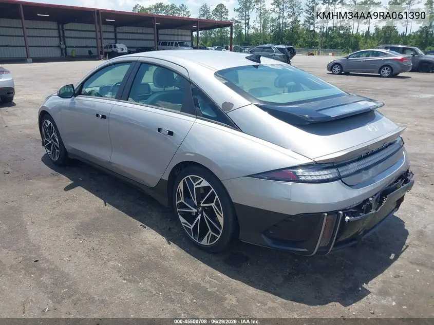 2024 Hyundai Ioniq 6 Sel VIN: KMHM34AA9RA061390 Lot: 45500708