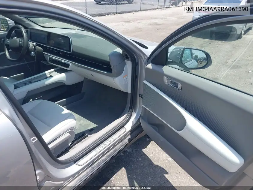 2024 Hyundai Ioniq 6 Sel VIN: KMHM34AA9RA061390 Lot: 45500708