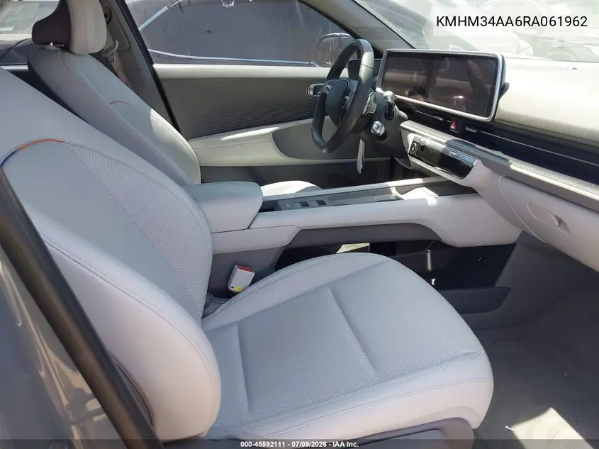 2024 Hyundai Ioniq 6 Sel VIN: KMHM34AA6RA061962 Lot: 45592111