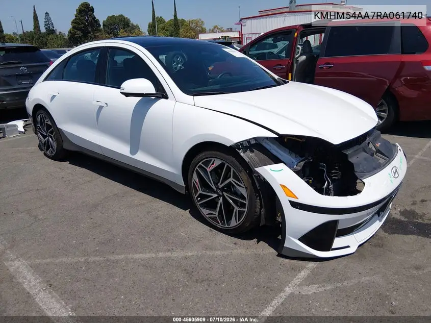 2024 Hyundai Ioniq 6 Limited VIN: KMHM54AA7RA061740 Lot: 45605909