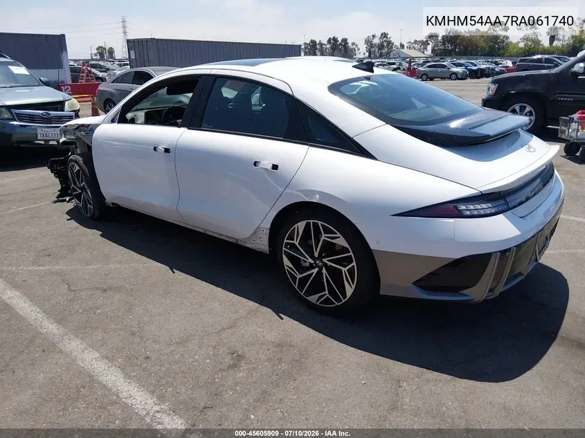 2024 Hyundai Ioniq 6 Limited VIN: KMHM54AA7RA061740 Lot: 45605909