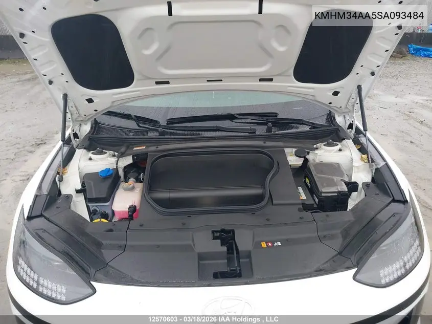 2025 Hyundai Ioniq 6 Sel VIN: KMHM34AA5SA093484 Lot: 12570603