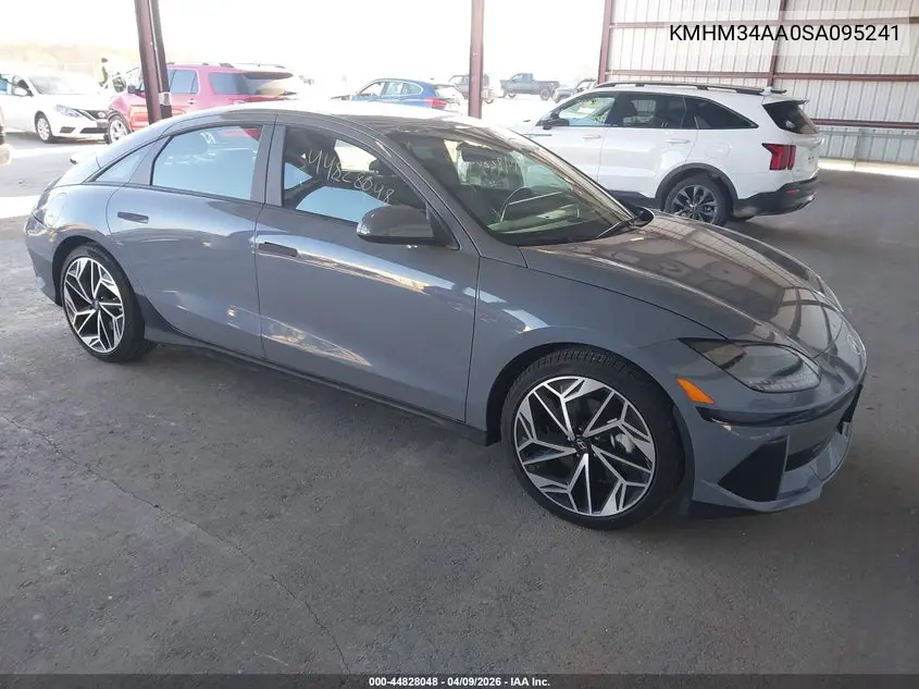 2025 Hyundai Ioniq 6 Sel VIN: KMHM34AA0SA095241 Lot: 44828048