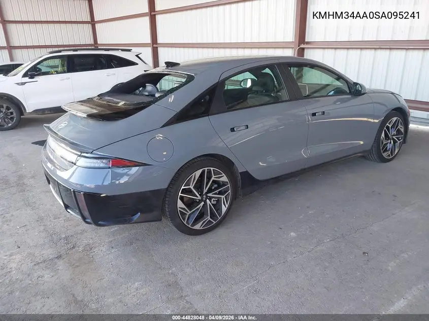 2025 Hyundai Ioniq 6 Sel VIN: KMHM34AA0SA095241 Lot: 44828048
