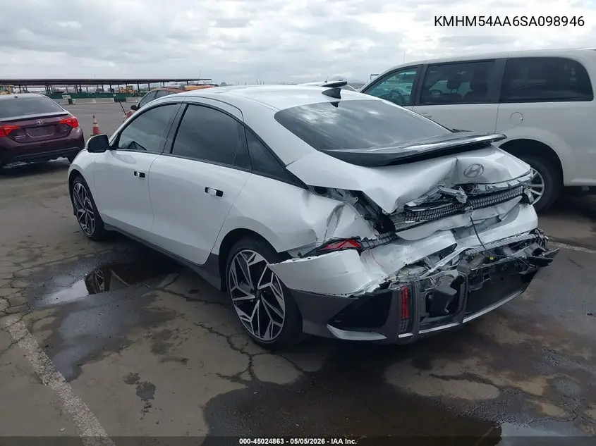 2025 Hyundai Ioniq 6 Limited VIN: KMHM54AA6SA098946 Lot: 45024863
