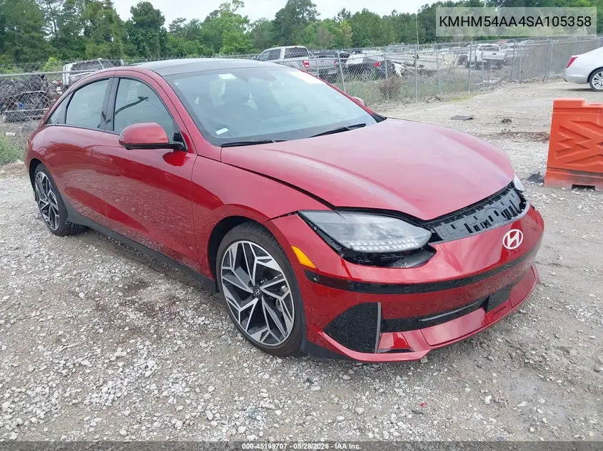 2025 Hyundai Ioniq 6 Limited VIN: KMHM54AA4SA105358 Lot: 45199707