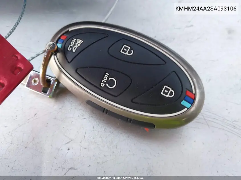 2025 Hyundai Ioniq 6 Se VIN: KMHM24AA2SA093106 Lot: 45363163