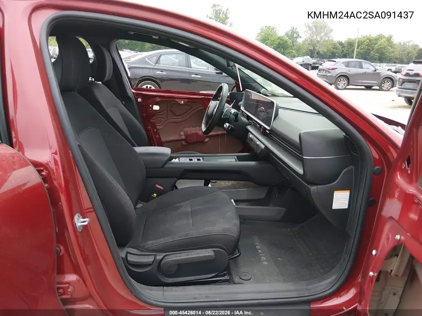 2025 Hyundai Ioniq 6 Se VIN: KMHM24AC2SA091437 Lot: 45426014