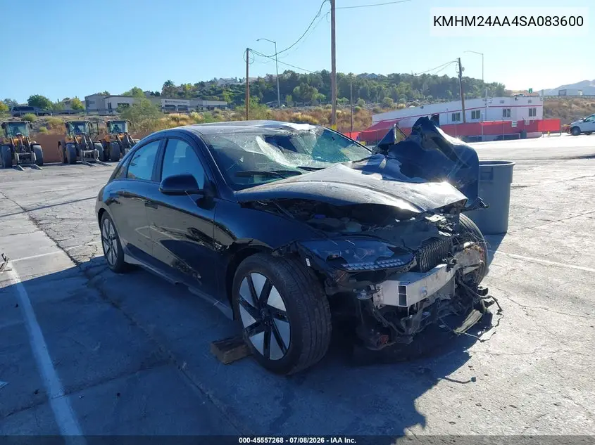 2025 Hyundai Ioniq 6 Se VIN: KMHM24AA4SA083600 Lot: 45557268