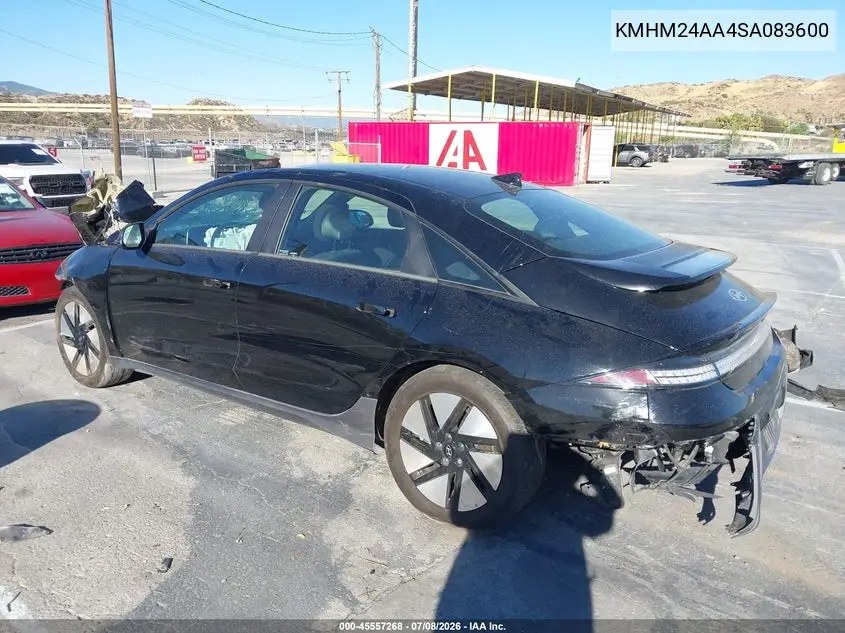 2025 Hyundai Ioniq 6 Se VIN: KMHM24AA4SA083600 Lot: 45557268