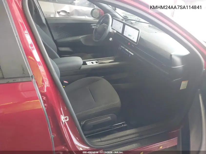 2025 Hyundai Ioniq 6 Se VIN: KMHM24AA7SA114841 Lot: 45604036