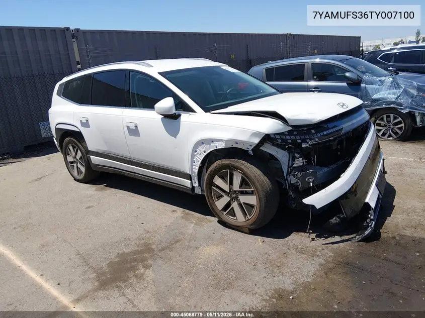 2026 Hyundai Ioniq 9 Sel VIN: 7YAMUFS36TY007100 Lot: 45068779