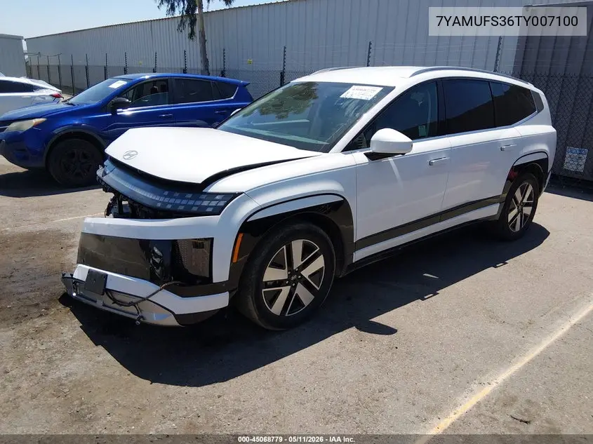 2026 Hyundai Ioniq 9 Sel VIN: 7YAMUFS36TY007100 Lot: 45068779