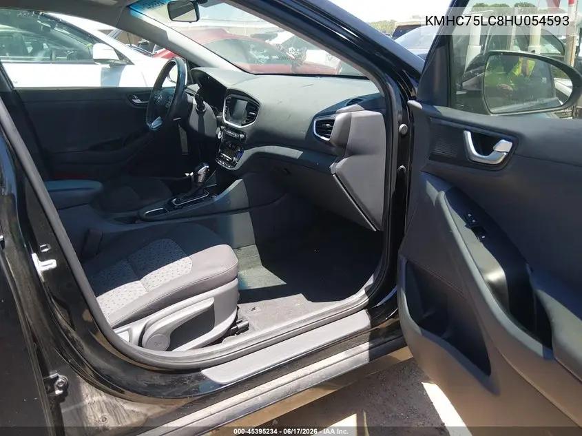 2017 Hyundai Ioniq Hybrid Sel VIN: KMHC75LC8HU054593 Lot: 45395234