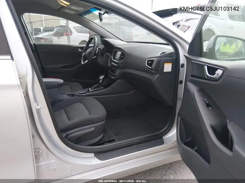 2018 Hyundai Ioniq Hybrid Sel VIN: KMHC75LC5JU103142 Lot: 45350644