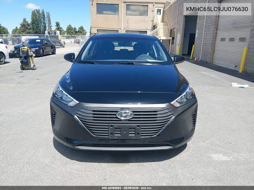 2018 Hyundai Ioniq Hybrid Blue VIN: KMHC65LC9JU076630 Lot: 45355503