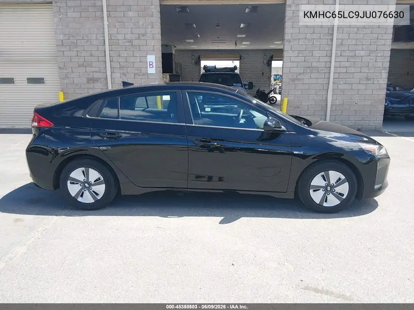 2018 Hyundai Ioniq Hybrid Blue VIN: KMHC65LC9JU076630 Lot: 45355503