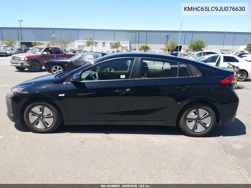 2018 Hyundai Ioniq Hybrid Blue VIN: KMHC65LC9JU076630 Lot: 45355503