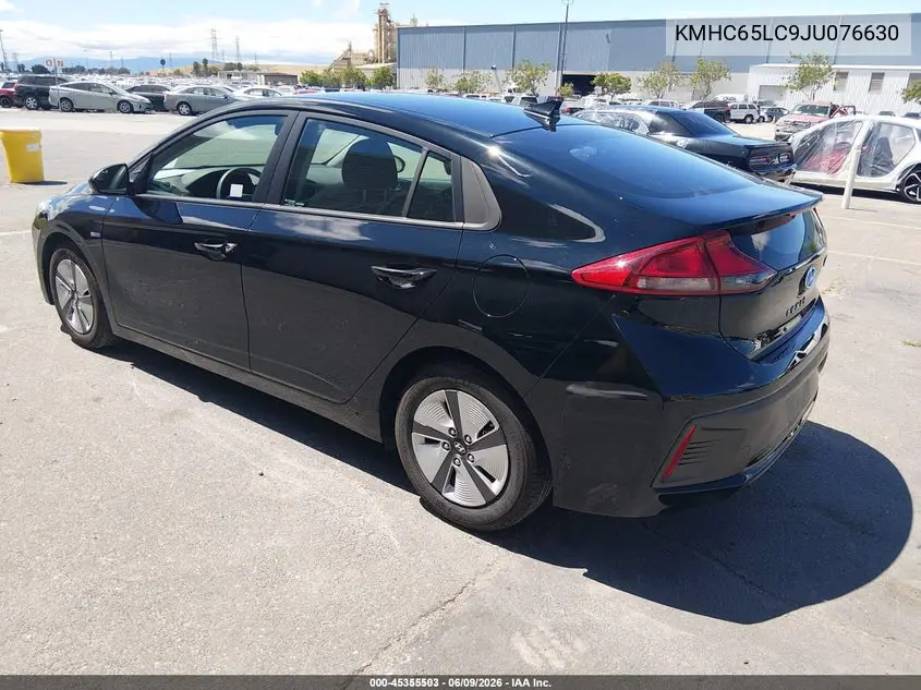 2018 Hyundai Ioniq Hybrid Blue VIN: KMHC65LC9JU076630 Lot: 45355503