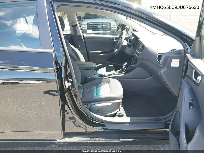 2018 Hyundai Ioniq Hybrid Blue VIN: KMHC65LC9JU076630 Lot: 45355503