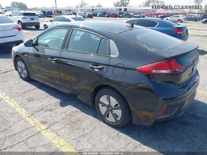 2018 Hyundai Ioniq Hybrid Blue VIN: KMHC65LC7JU095533 Lot: 45448367
