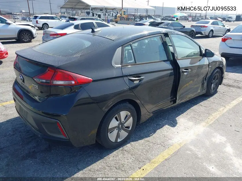 2018 Hyundai Ioniq Hybrid Blue VIN: KMHC65LC7JU095533 Lot: 45448367